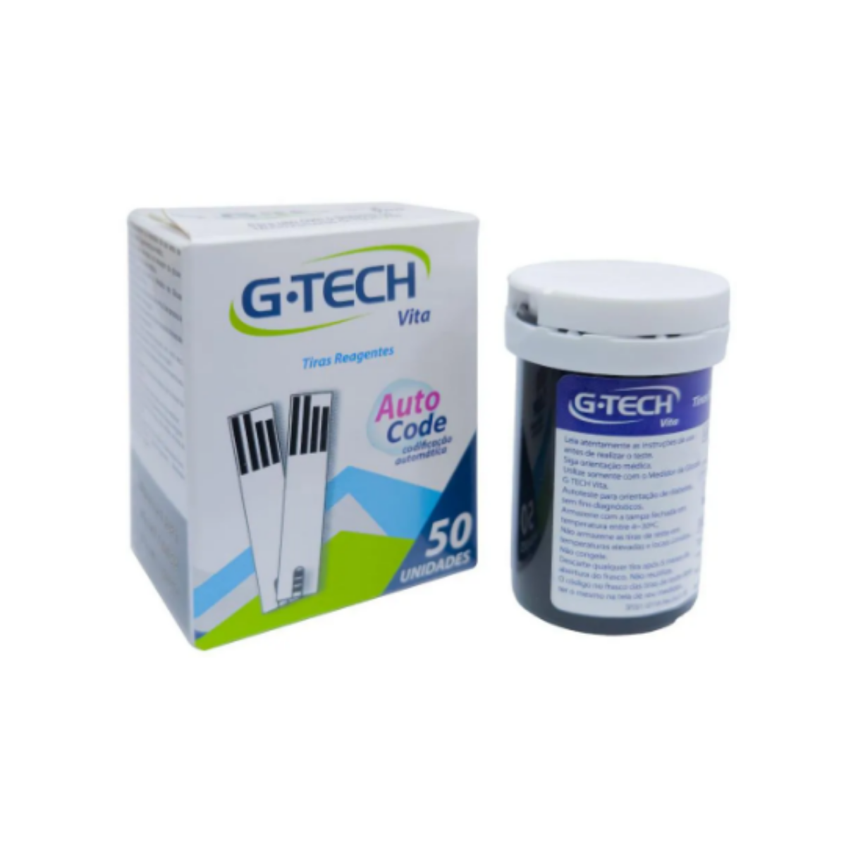 Tiras De Teste G-Tech Vita 50 Unidades
